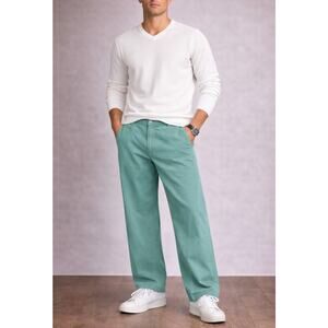 Vineyard Vines pants Mint Green Cotton Casual Pants Men’s Size 42x32